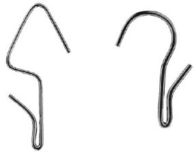 Stainless Steel Stockinette Hooks Stainless Steel Stockinette Hooks