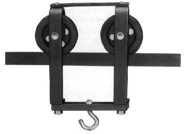 Black and Galvanized Double Trolleys Black and Galvanized Double Trolleys