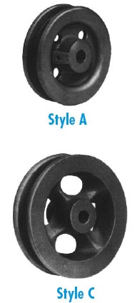 Black and Galvanized Trolley Wheels Black and Galvanized Trolley Wheels